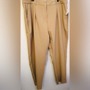 Old Navy Wide Leg Taylor Trousers tan size XXL